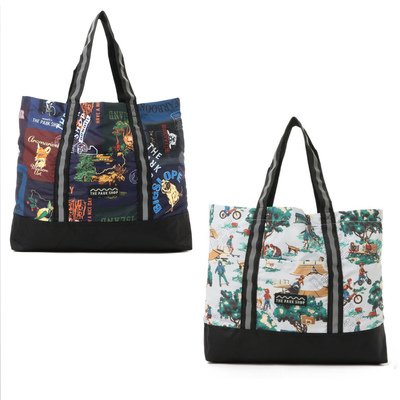 ▲现货 大大儿童商店 日本 nowartt x THE PARK SHOP 印花托特包