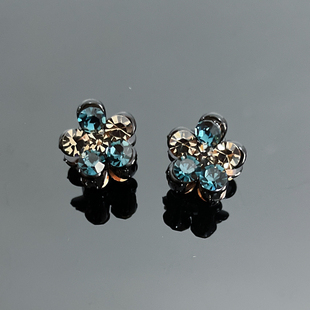 盘发头饰迷你小发抓夹刘海顶夹小号发饰镶钻带水钻发卡子女碎发夹