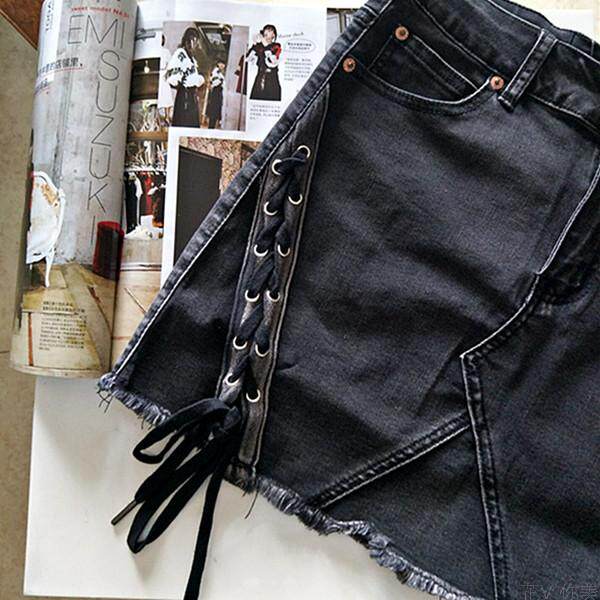 【地球店】AVIVA 潮爆高街时髦款！绑带重度水洗磨旧牛仔半裙在类目 女装/女士精品, 半身裙中 - 来自Buy2taobao.com提供专业的淘宝代购服务