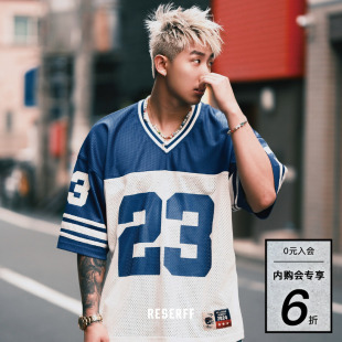 HELL 美式 BOXER 结构网眼橄榄球服短袖 休闲T恤 传奇归来 RESERFF