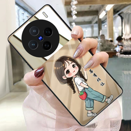 莓有烦恼手机壳镜子镜面补妆镜