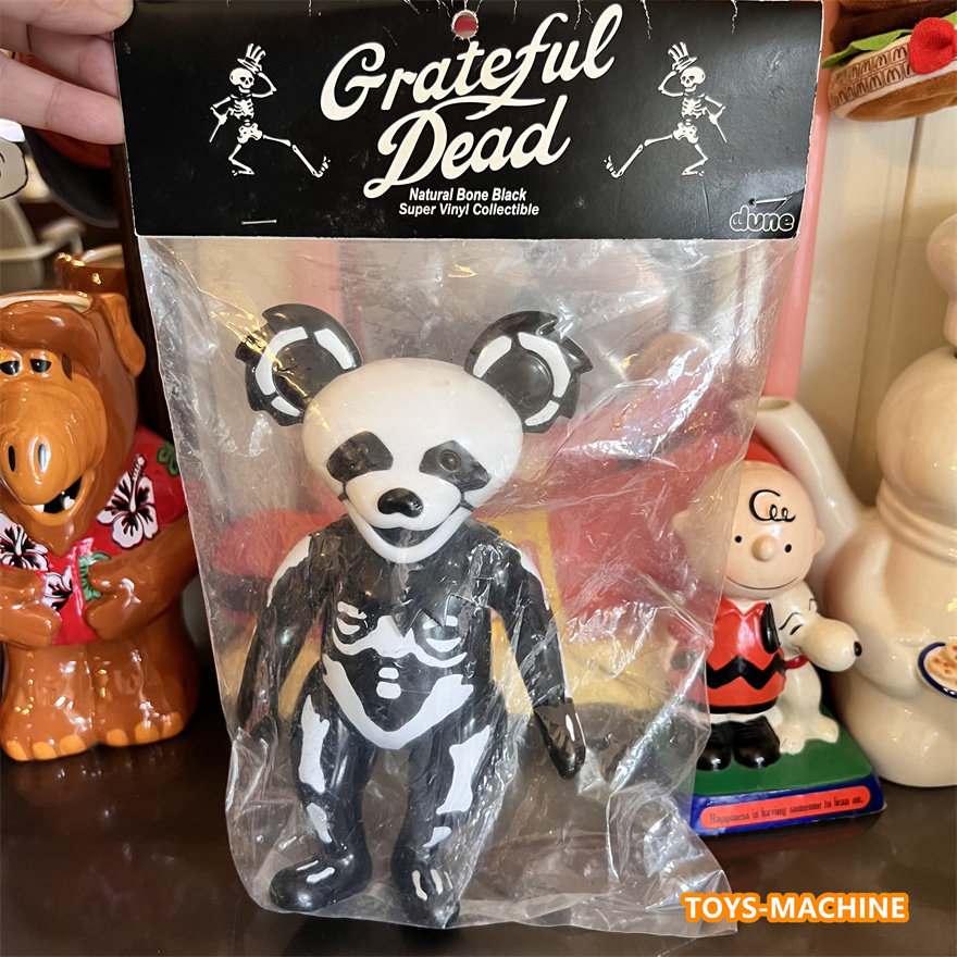 TSM0484JP  日本制 Grateful Dead 感恩而死乐队 熊  sofubi 玩具 模玩/动漫/周边/娃圈三坑/桌游 动漫挂件/文具 原图主图