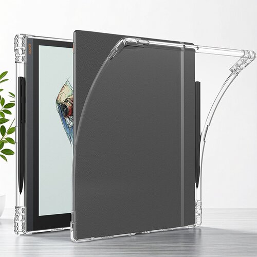 适用BOOX文石T10C+保护套带笔槽miniC阅读器x3pro电子书10.3英寸Go透明note Air5c气囊防摔tabUltra软外壳X5s
