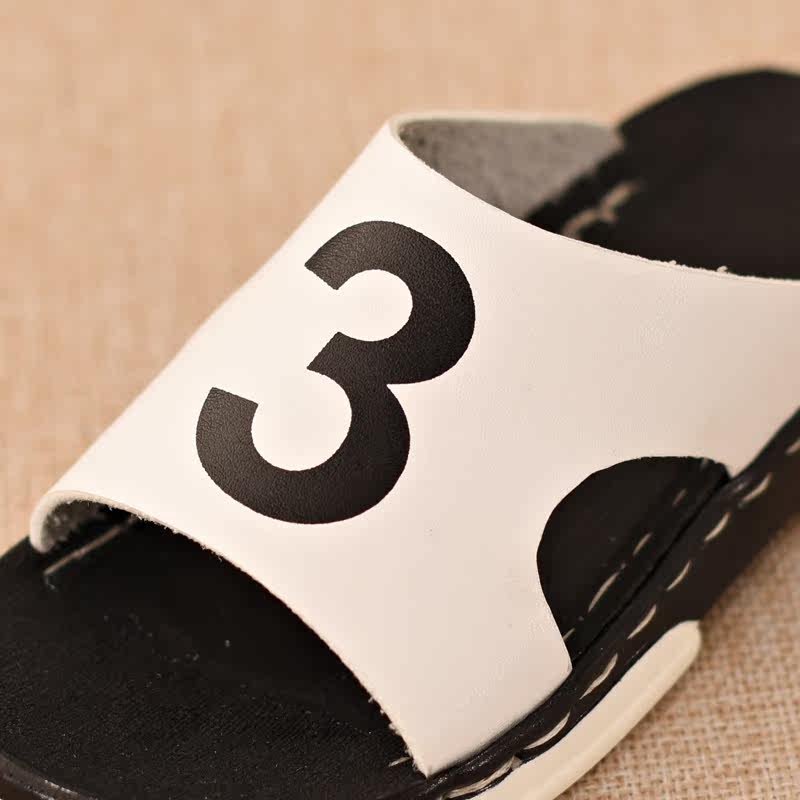 Pantoufles enfants en similicuir pour été - Ref 1034641 Image 3