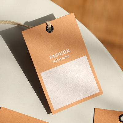 牛皮纸吊牌定制服装店衣服挂牌