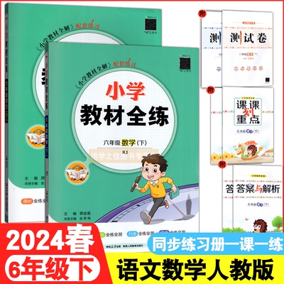 2024新版薛金星小学教材全练