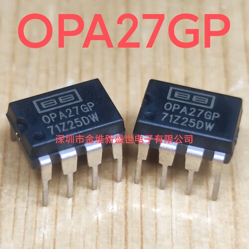 OPA27GP  进口原装，单路运算放大器，DIP-8