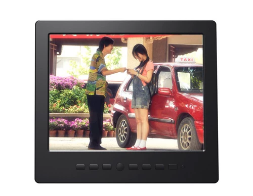 Tuwei L8008HD Video Monitor 8 -INCH DISPLAY Небольшой ЖК -телевизионный надзор за третьей дорогой BNC