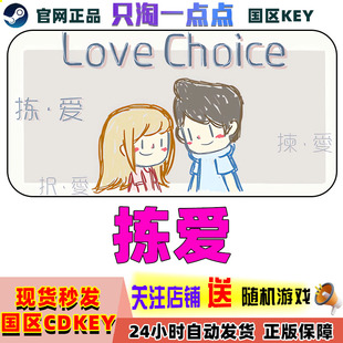 LoveChoice Steam游戏 PC中文正版 拣爱 现货 CDKEY激活码