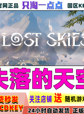 Steam正版游戏 失落的天空 Lost Skies 国区激活码现货秒发