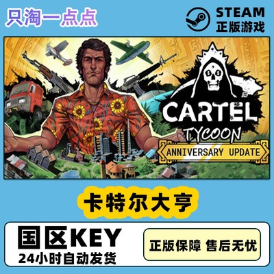 pc游戏steam卡特尔大亨激活码