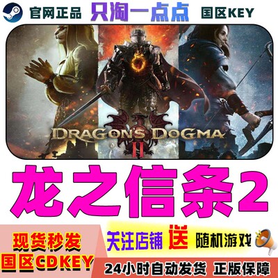 steam龙之信条2激活码