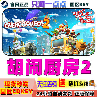 steam正版 国区key 胡闹厨房2 Overcooked2 煮糊了2 全DLC季票CDK
