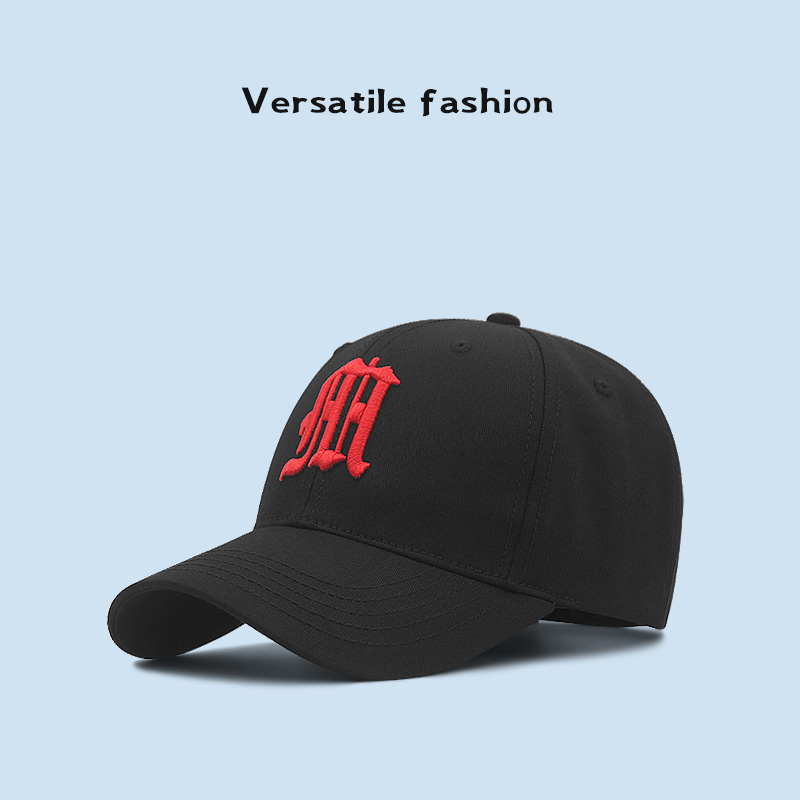 加宽帽檐显脸小硬顶棒球帽