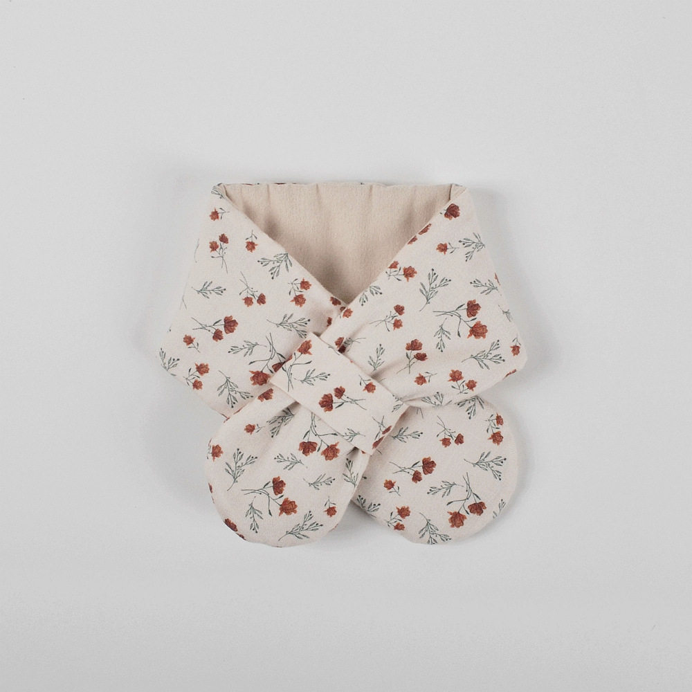 冬季新款宝宝山茶花围巾婴儿棉布可穿插宝宝保暖围巾柔软北欧日系,童装/婴儿装/亲子装,围巾,淘宝优惠券,粉丝福利购,淘宝优惠卷