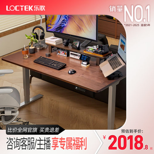 乐歌电动升降桌电脑桌