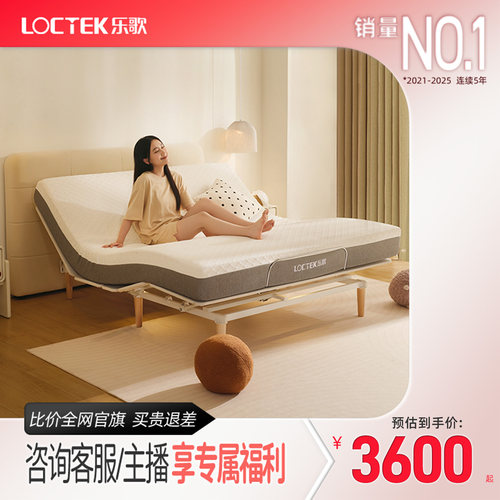 乐歌B602智能电动床多功能悬浮床双人大床现代简约卧室双人大床