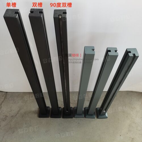户外平台楼梯护栏玻璃扶手