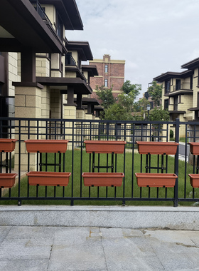 阳台种菜悬挂盆护栏挂式挂篮花盆双层长方形种菜神器可挂式种菜盆