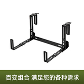 阳台栏杆挂钩花盆挂架挂式 可调节悬挂置物架花架窗台室外铁艺支架