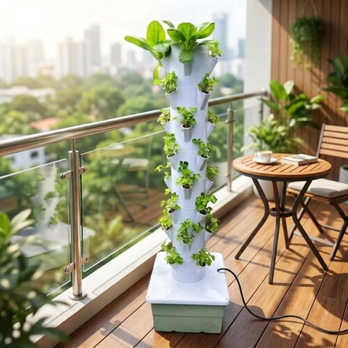 阳台水培多层蔬菜种植机自动浇灌