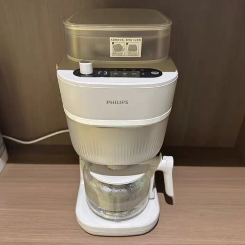 Philips/飞利浦 HD7997/20早安美式咖啡机自动现磨冷萃研磨一体机