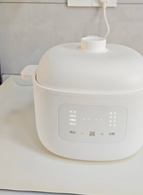 olayks立时电炖锅煮粥锅陶瓷辅食锅煲汤燕窝电炖盅隔水炖家用蒸锅