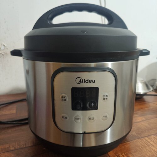 Midea/美的 MY-GPC1201商用电压力锅12L大容量多功能智能高压锅