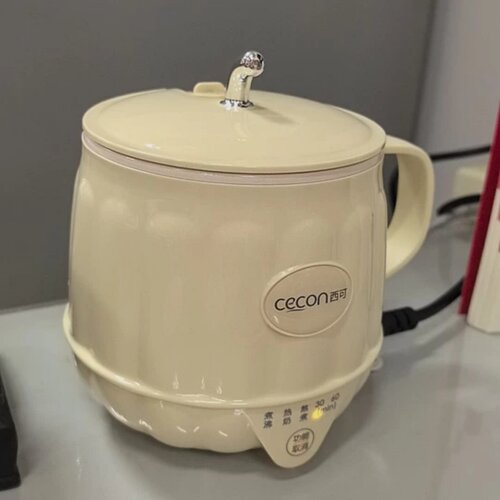 西可热奶杯热牛奶神器办公室宿舍一人电煮杯加热保温烧水杯养生杯