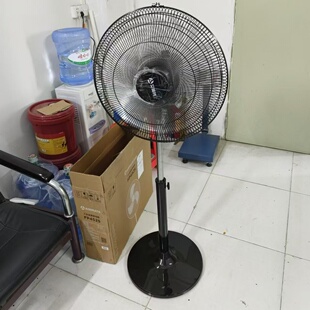 艾美特电风扇落地式工业落地扇家用大功率金属扇叶落地扇FP4525