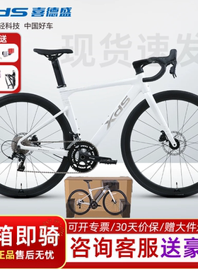 xds喜德盛新款AD300/350破风公路车油压碟刹铝合金运动竞技公路车