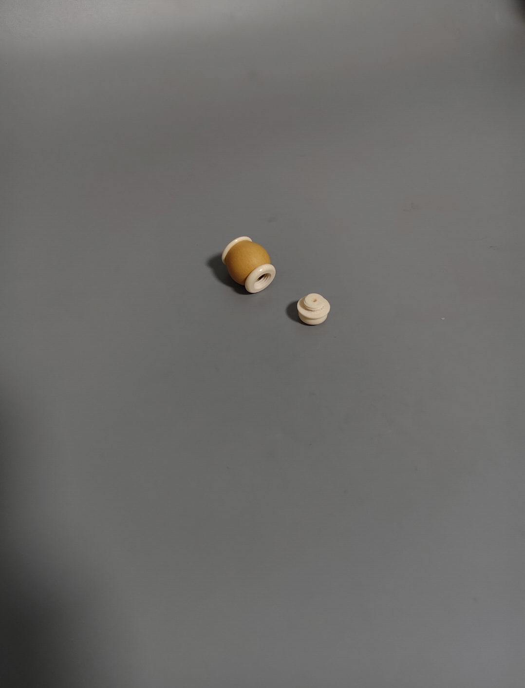 海派精工迷你小葫芦开口葫芦鼻烟壶药瓶子手把件文玩手捏小葫芦