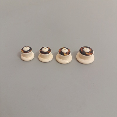 文玩小葫芦龙头镶嵌镶口盖口配件大全把件天然葫芦头嘴镶口盖塞子