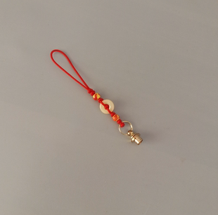 小葫芦镶嵌头铜头铜帽文玩配饰挂绳吊坠镶口平安扣挂件