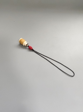 天然小葫芦手机钥匙扣挂件仿牙白盖装沉香车载空瓶子小香囊车挂
