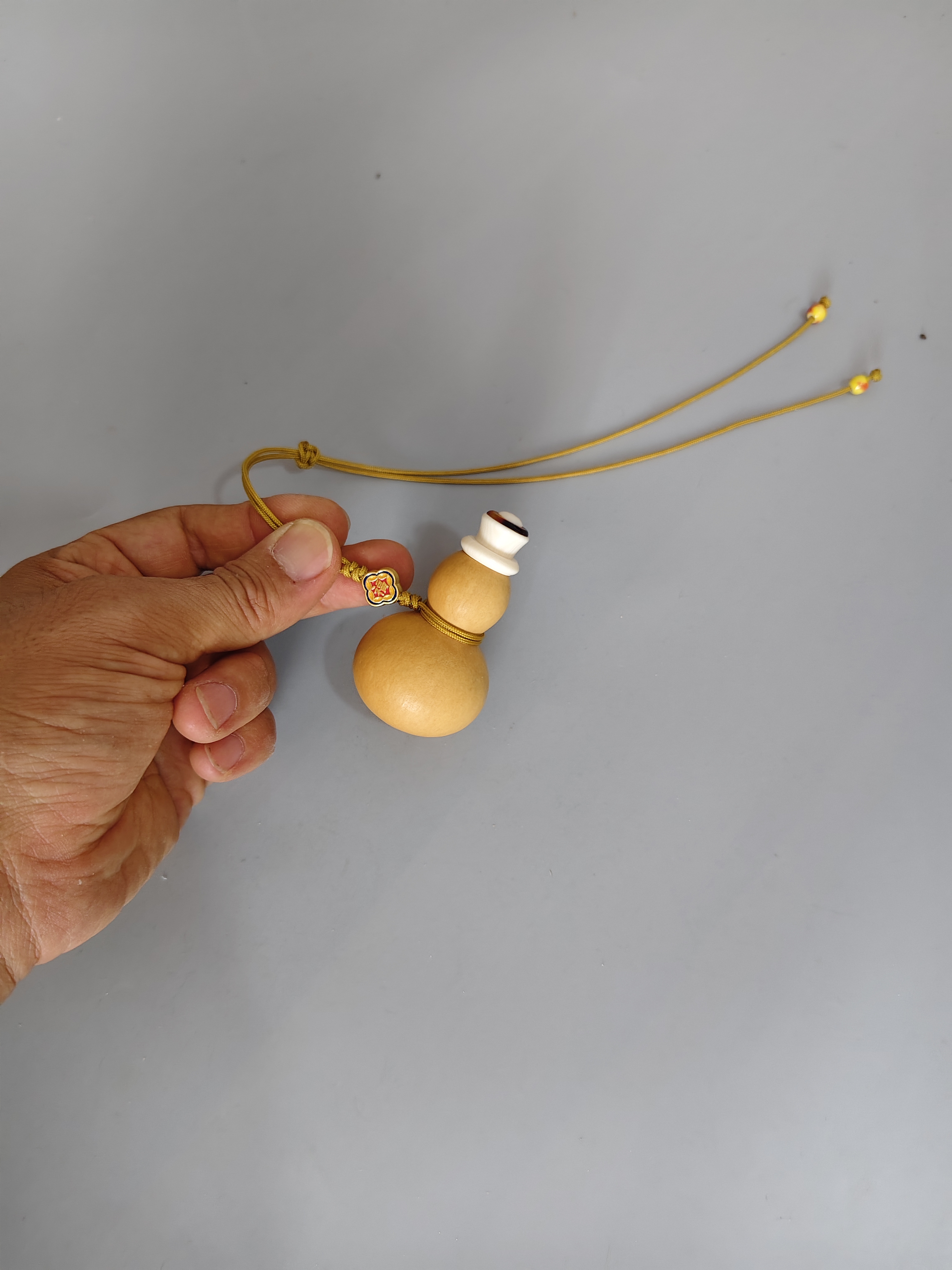迷你小葫芦挂件吊坠饰品礼物包包挂件钥匙扣挂绳装药丸真葫芦药瓶