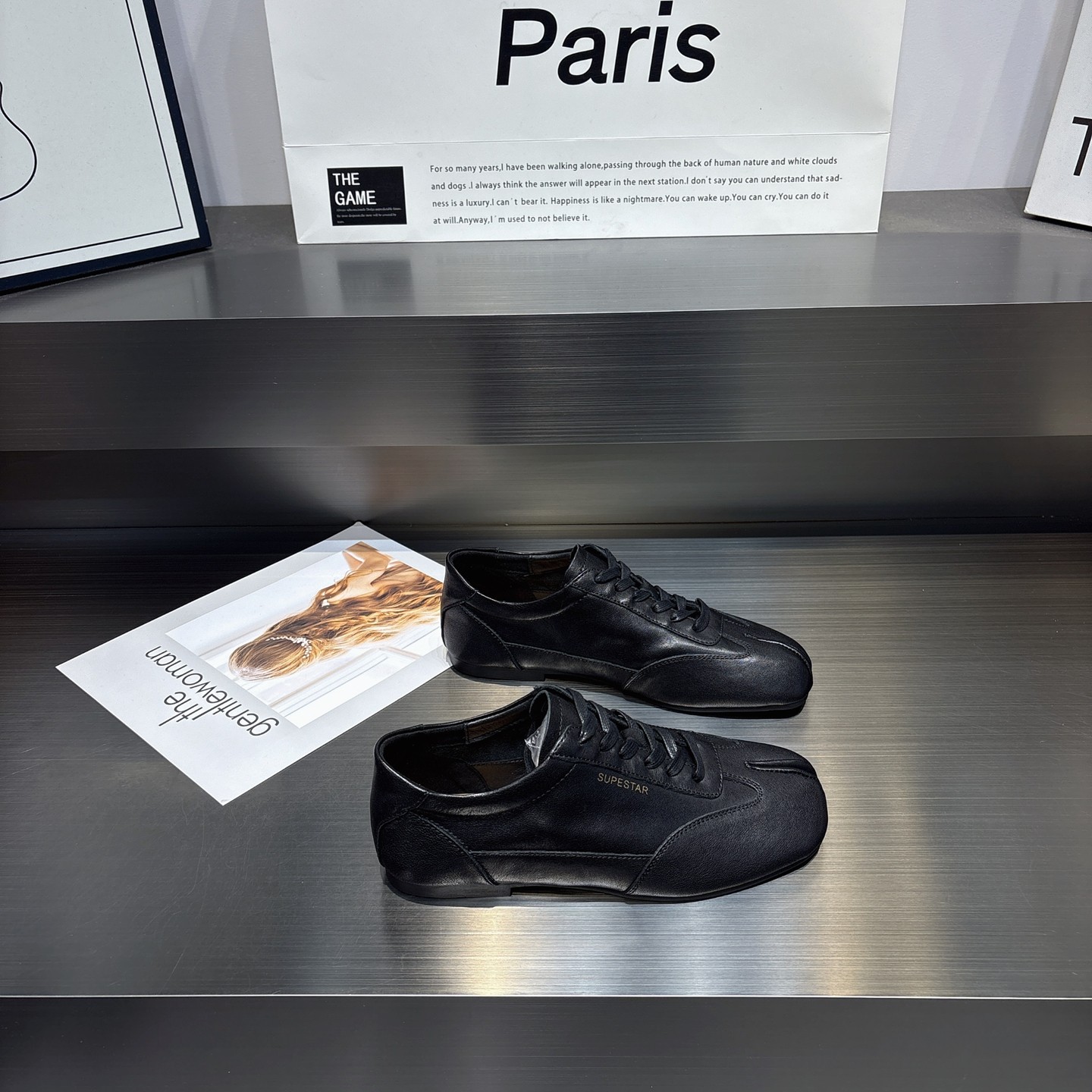 羊皮软底系带小皮鞋单鞋女2026新款小众设计百搭舒适软底乐福鞋女,女鞋,德训鞋,淘宝优惠券,粉丝福利购,淘宝优惠卷