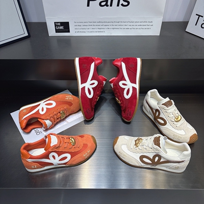 真皮增高刺绣软底休闲德训鞋女