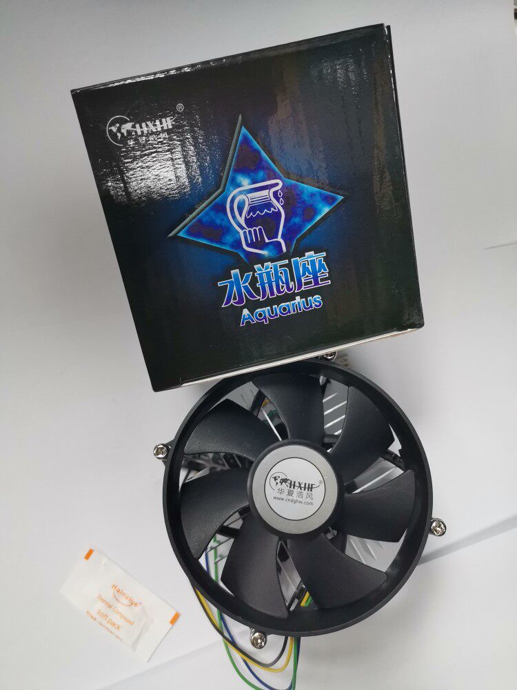 华夏浩风电脑775CPU散热风扇