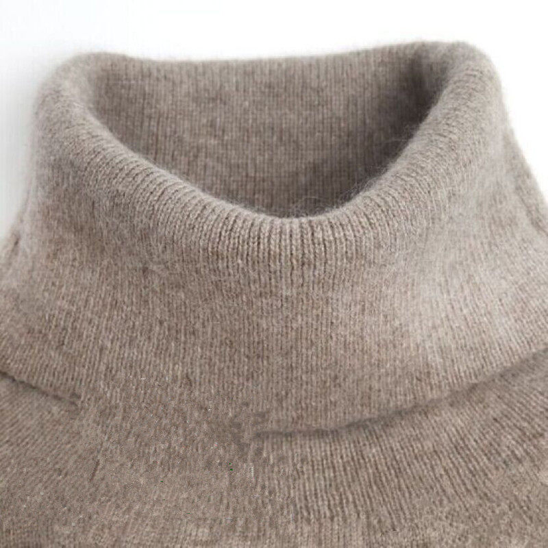 autumn winter cashmere knitted sweater female pullover plus