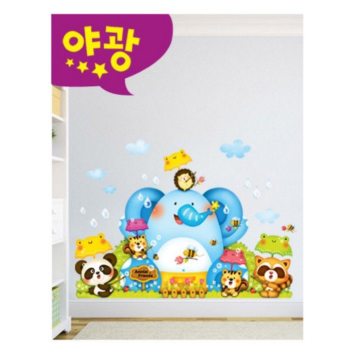 进口立体夜光卡通墙贴纸防水瓷砖贴纸儿童房墙面橱柜装饰自粘贴画,家居饰品,软装墙贴,淘宝优惠券,粉丝福利购,淘宝优惠卷