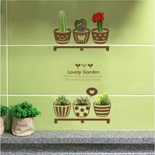 双面效果小玻璃贴画防水瓷砖贴纸