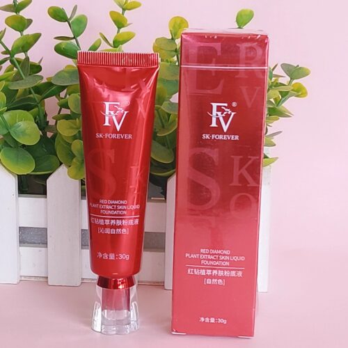 FV红钻植萃养肤粉底液不脱妆