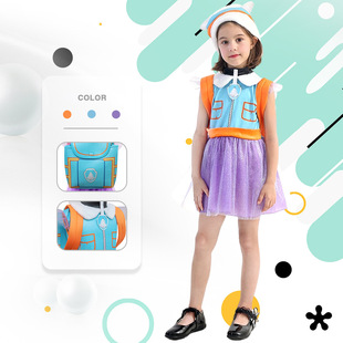 万圣节COSPLAY儿童服装 汪汪队衣服paw patrol珠珠儿童演出服套装