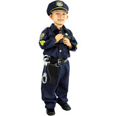 迪士尼演出服 costume halloween Police 儿童警察角色扮演派对服
