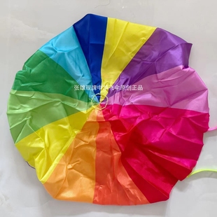 专利正品防乱线型手抛降落伞张雄舰牌中华飞伞儿童玩具教具户外