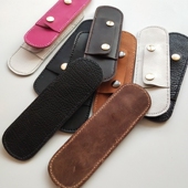 都美嘉龙配件彩色真皮垫肩缓解背包份量适合2.5 3.8厘米背带垫肩