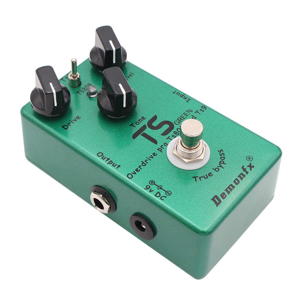 电吉他贝斯手工单块过载效果器Tube Screamer TS9 TS808二合一