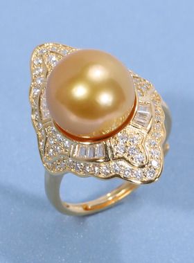 宫廷复古奢华大气个性戒指托