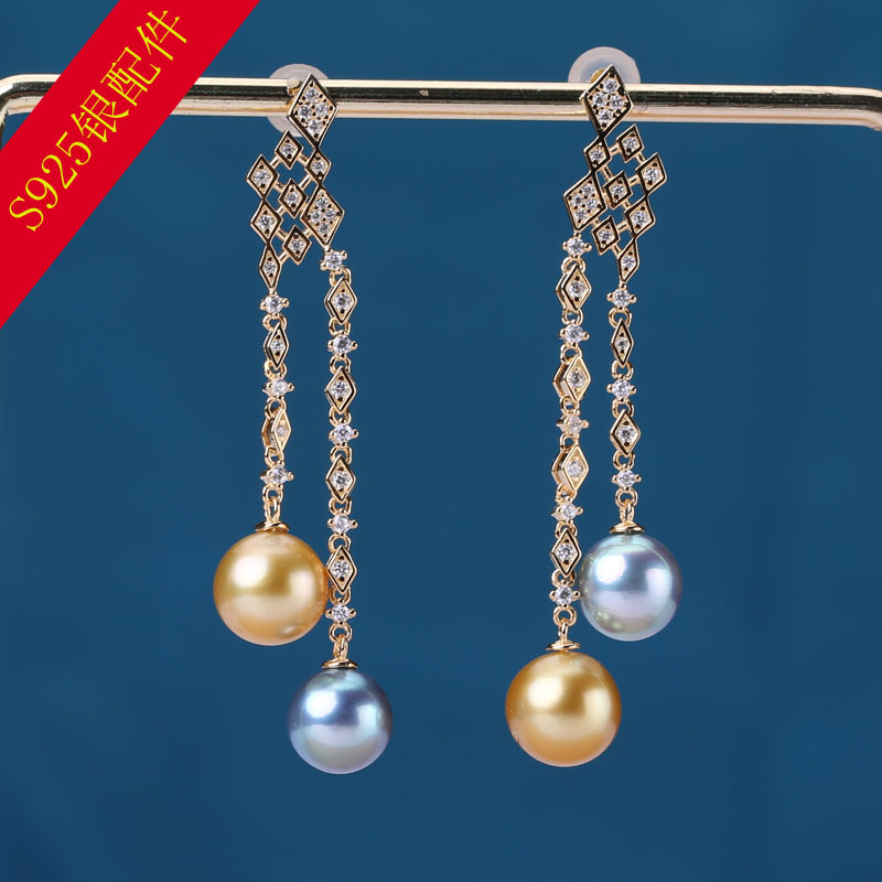 K金工艺时尚奢华网红耳坠配件